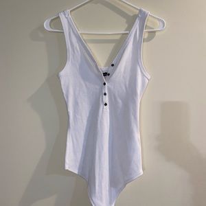 Abercrombie and Fitch ribbed bodysuit, size Medium